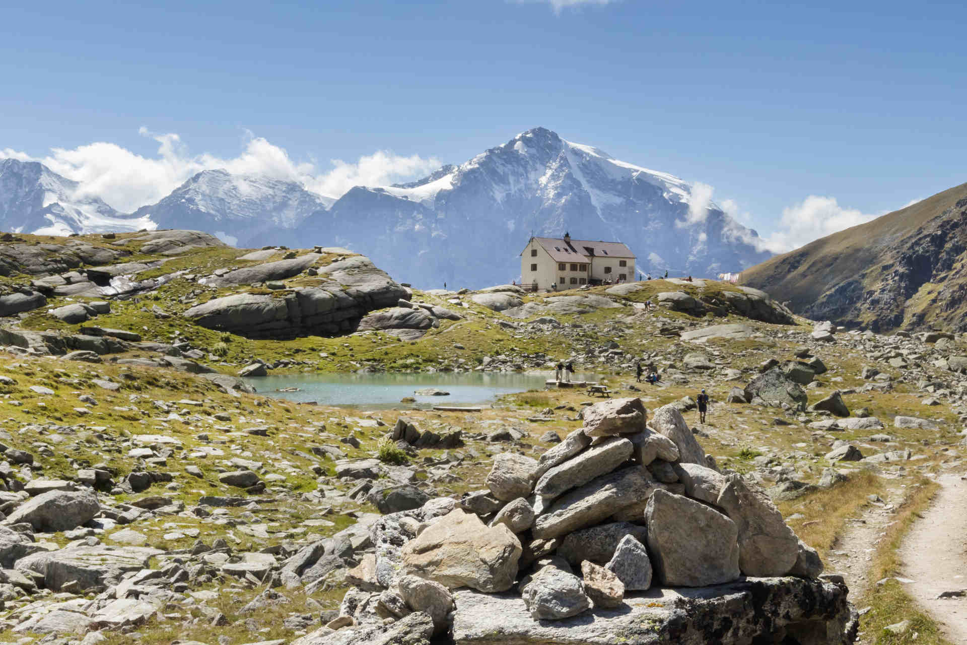 Hiking Venosta Valley Stelvio Ortles