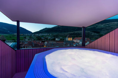 Glurns Wellnesshotel Panorama Whirlpool