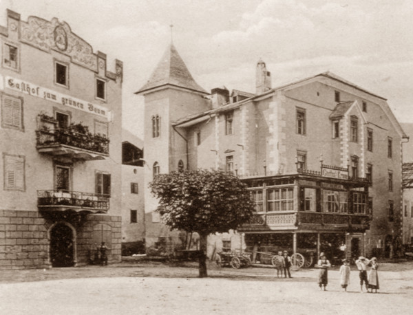 L'Albergo Albero Verde ed il Palazzo di Glorenza