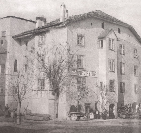 Albergo Krone (oggi Belvenu) a Glorenza